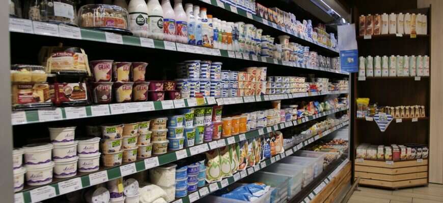 Молочная продукция творог
