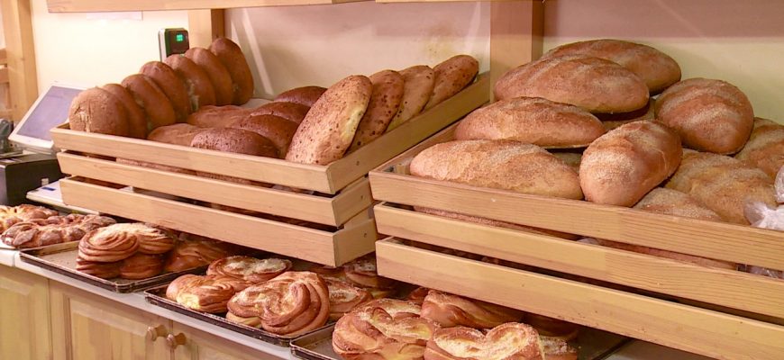 Хлеб батон продукты магазин
