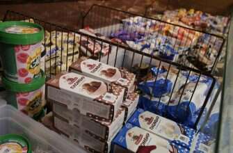 мороженое продукты магазин