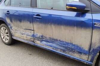 Автомобиль авария бок