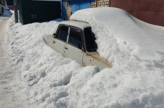 автомобиль зима снег