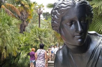 Сочи туристы отдых статуя парк