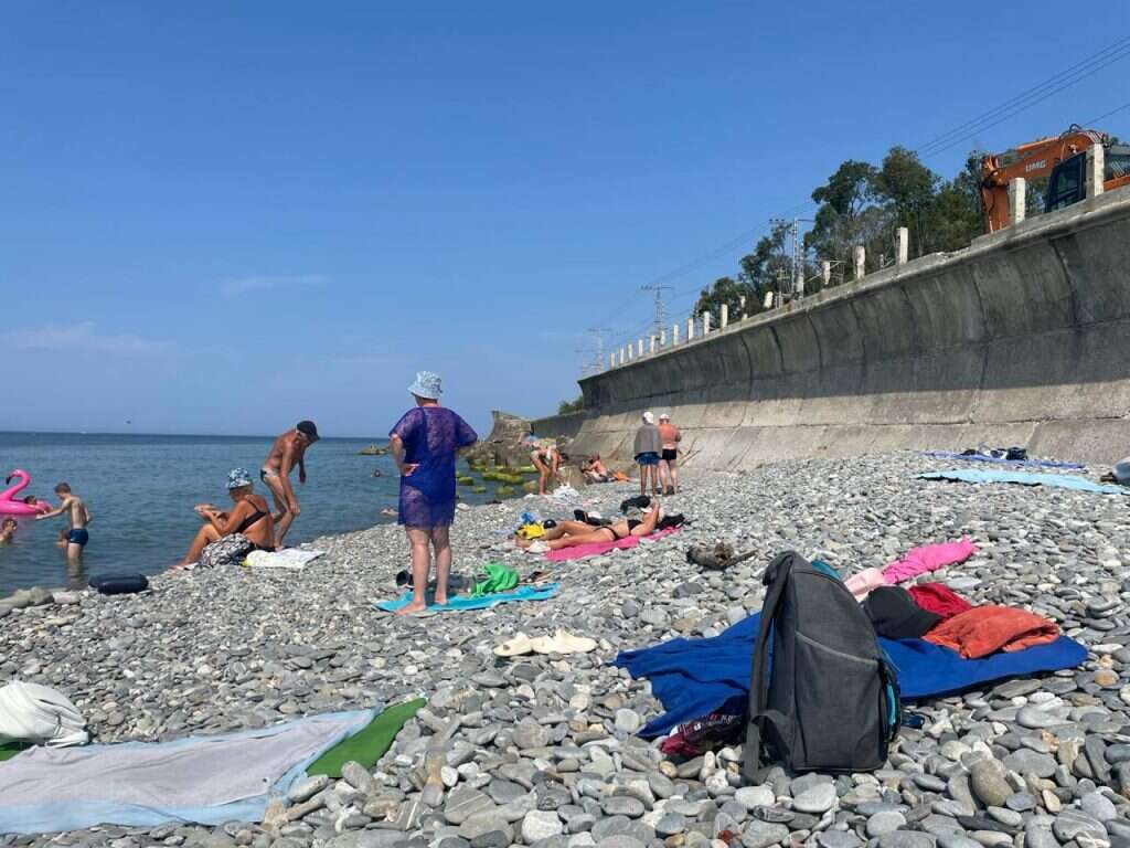 Сочи отдых пляж море люди
