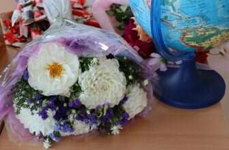 букет школа глобус цветы