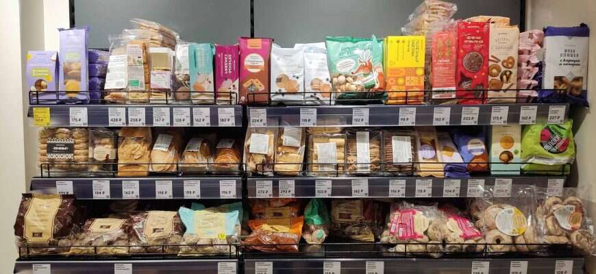 печенья магазин продукты вафли пряники