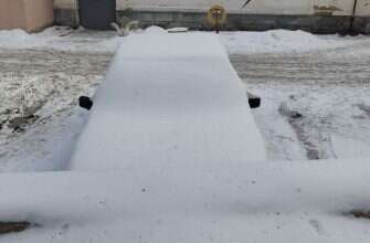 автомобиль снег