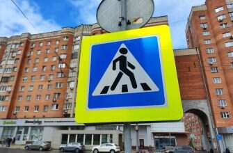 пешеходный переход знак