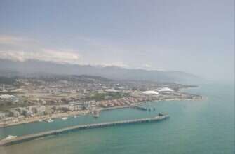 Сочи вид сверху