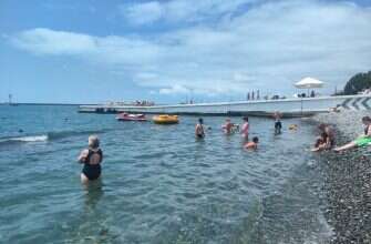 Сочи пляж море отдых