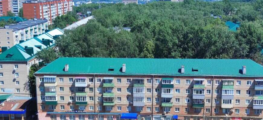дом лето хрущевка
