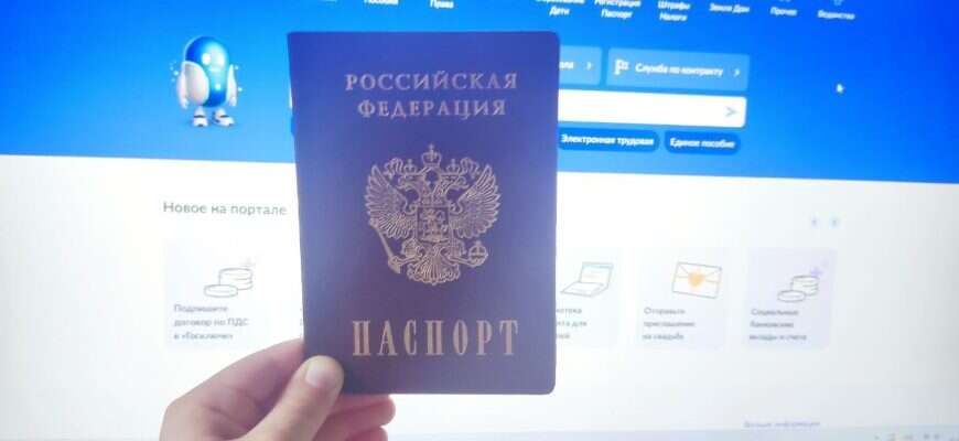 паспорт гоуслуги