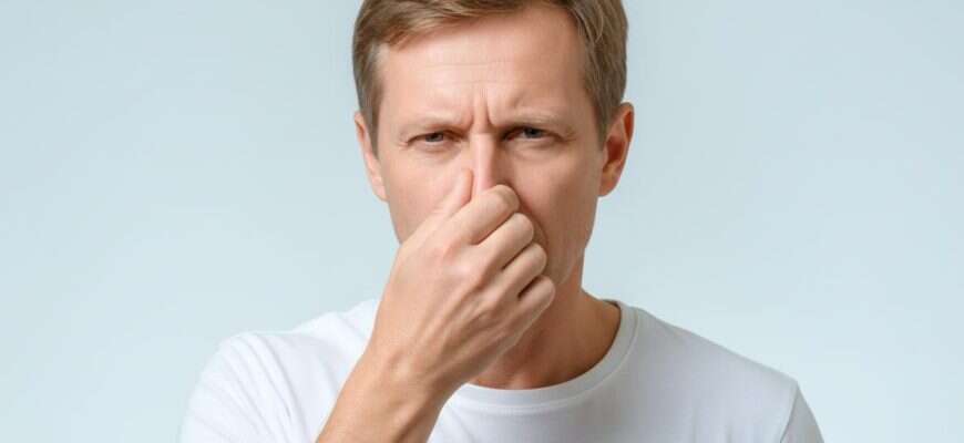 человек нос