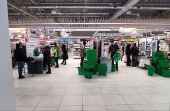 магазин кассы самообслуживания