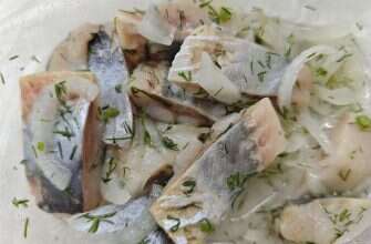 селедка с луком