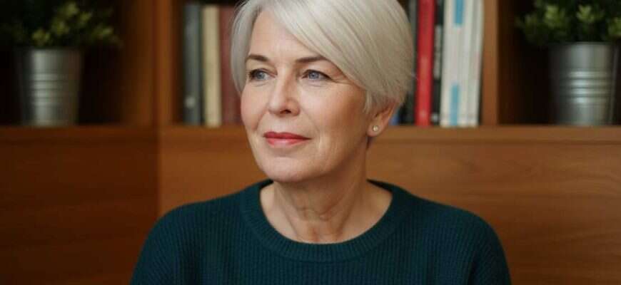 женщина стрижка