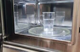 микроволновка вода стакан