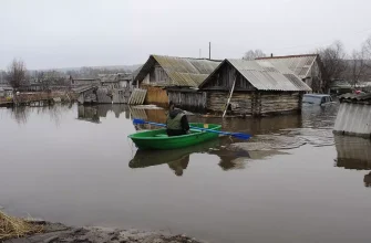 паводок лодка