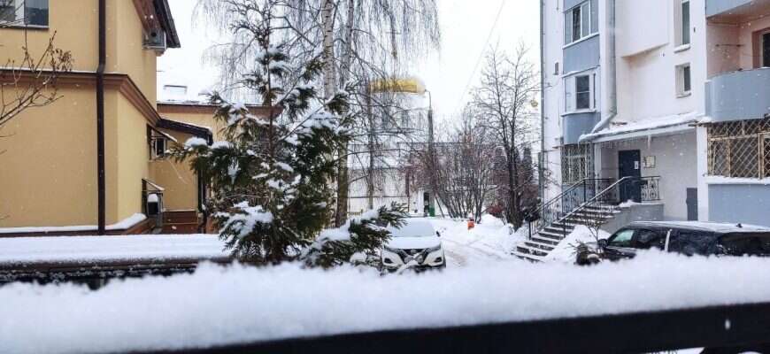 погода в Пензе снег