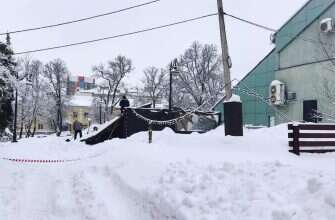 крыша рухнула в Пензе