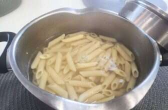 макароны с водой