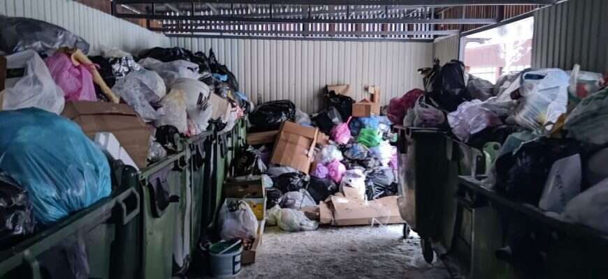 помойка мусор ТКО коммуналка