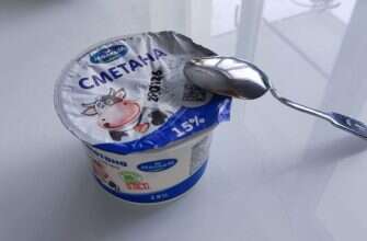 сметана ложка