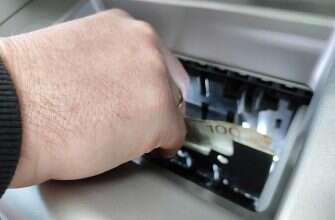 банкомат деньги