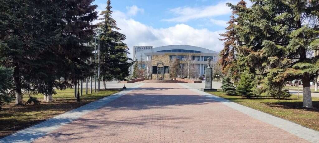 сквер памятник Афганцам