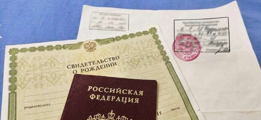 свидетельство о рождении паспорт