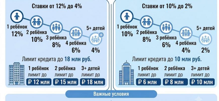 семейная ипотека новые условия 2026