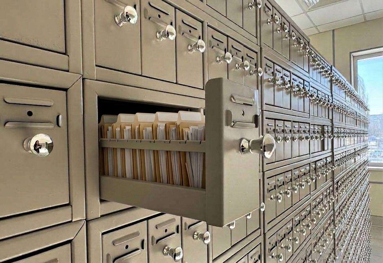 архив ящики документы