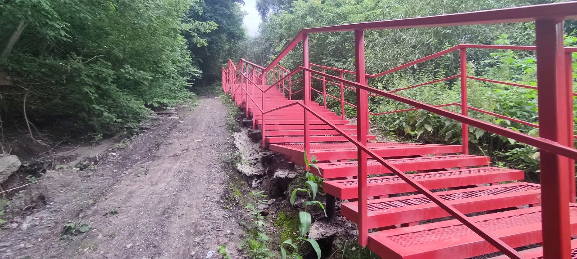 Лестница Тропа здоровья