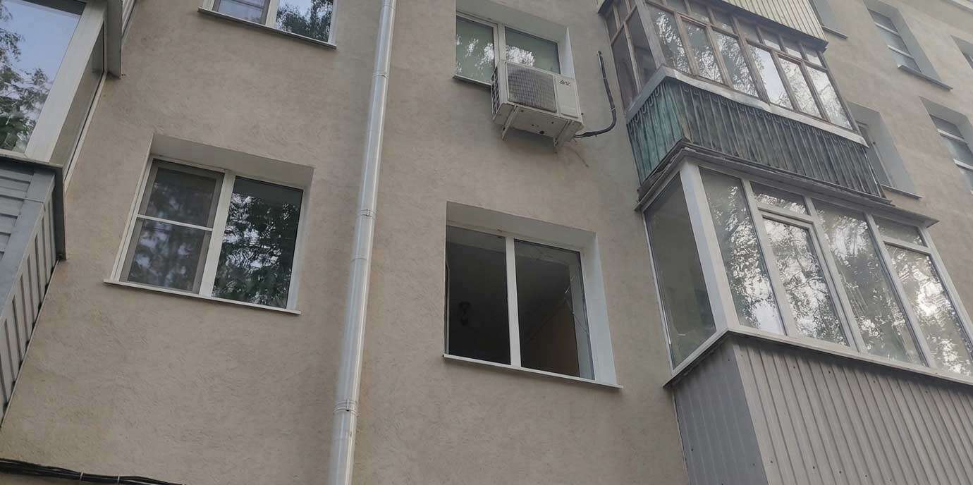 мкд дом окно выбито