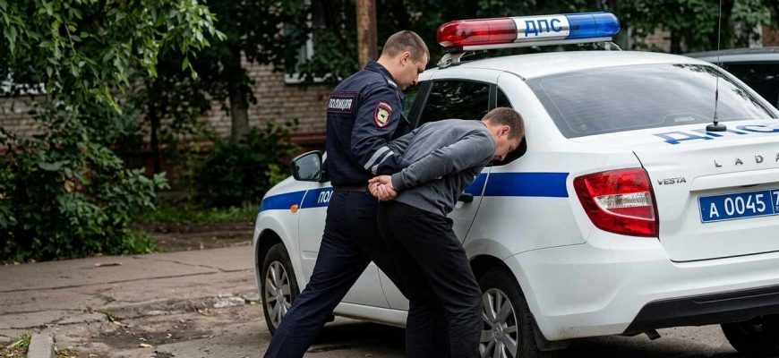 полиция задержание
