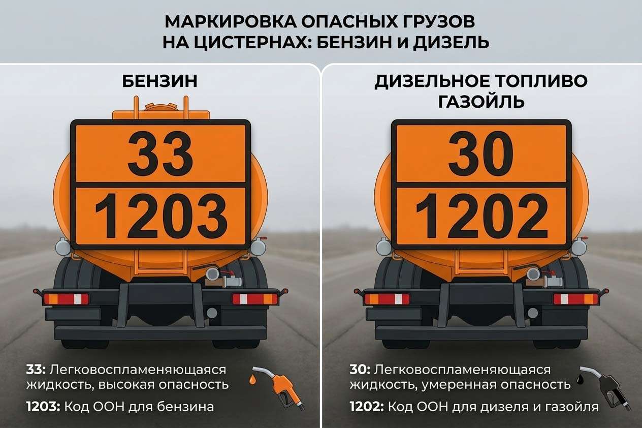 маркировка-бензовоз