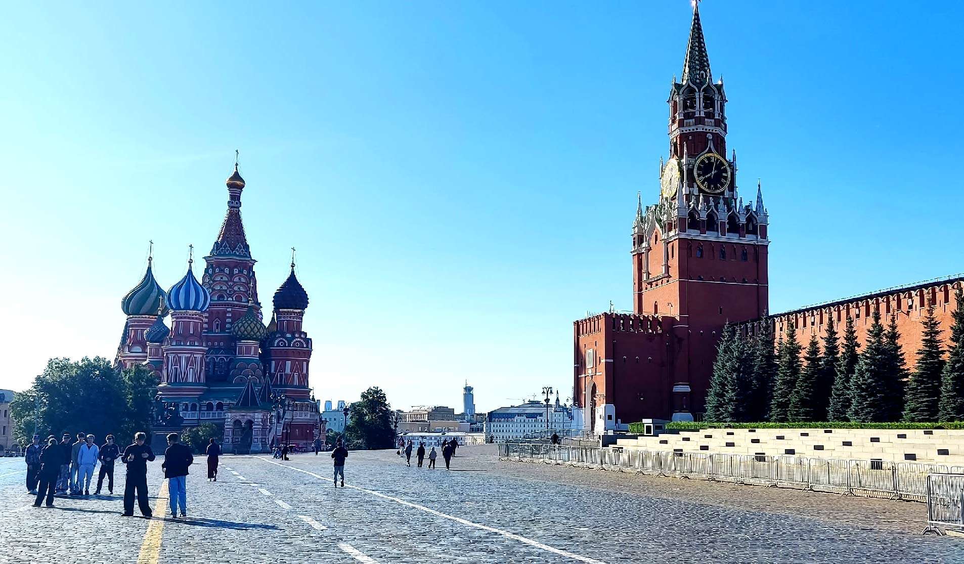 Москва Красная площадь Кремль