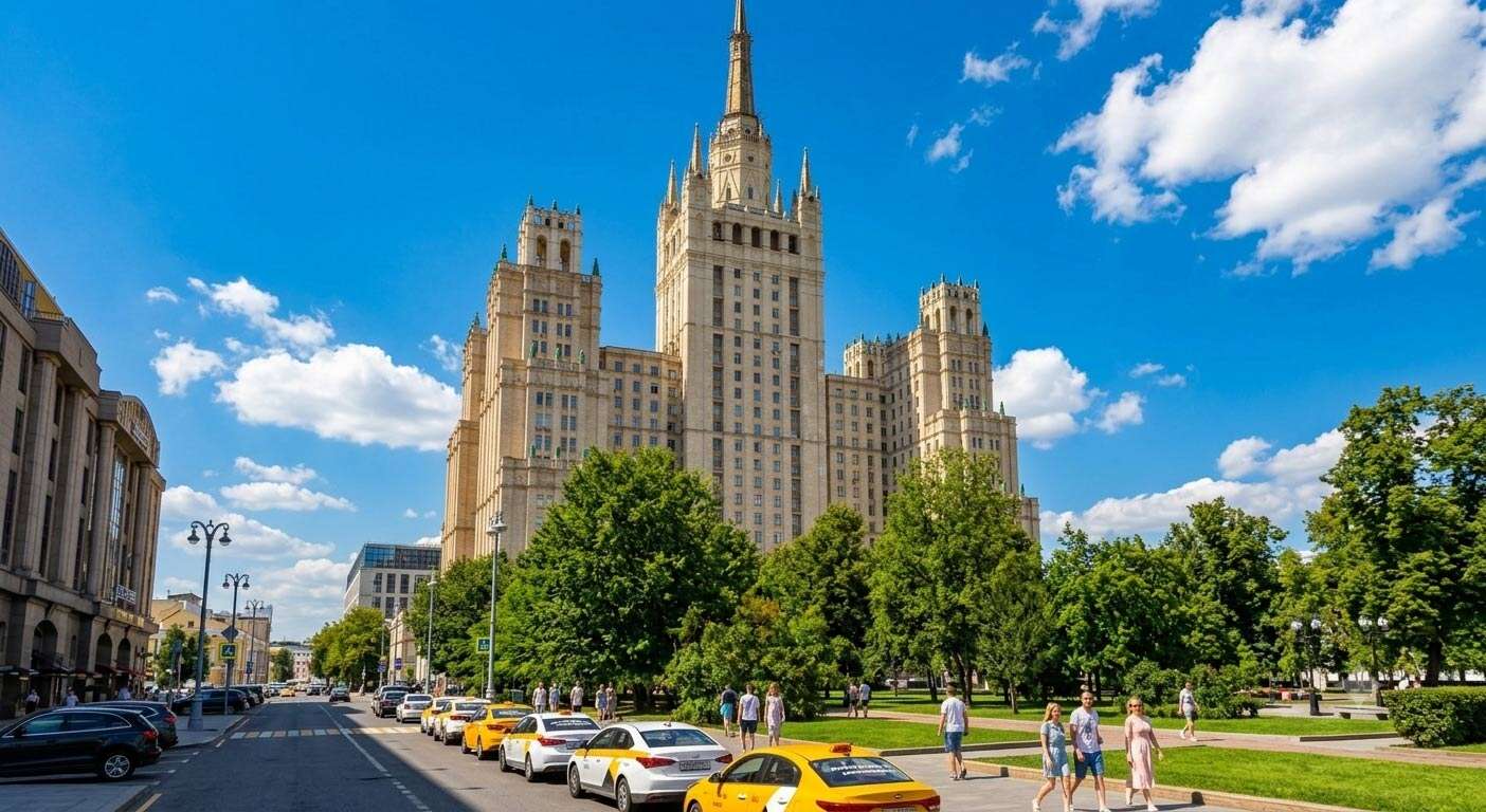 Москва Кудринская площадь