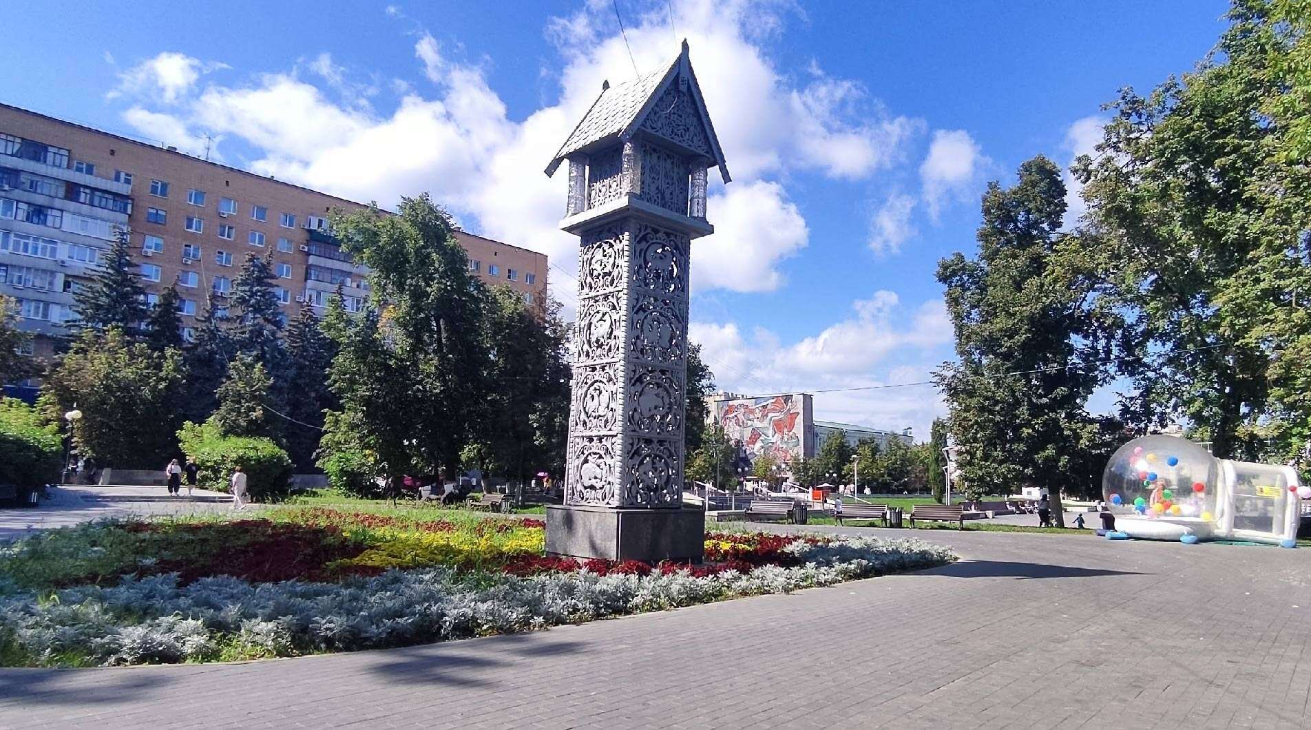 Пенза город Кукушка панно Кандиевское восстание