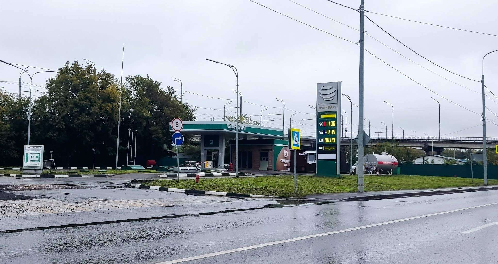АЗС заправка Стандарт в Пензе продажа бензина
