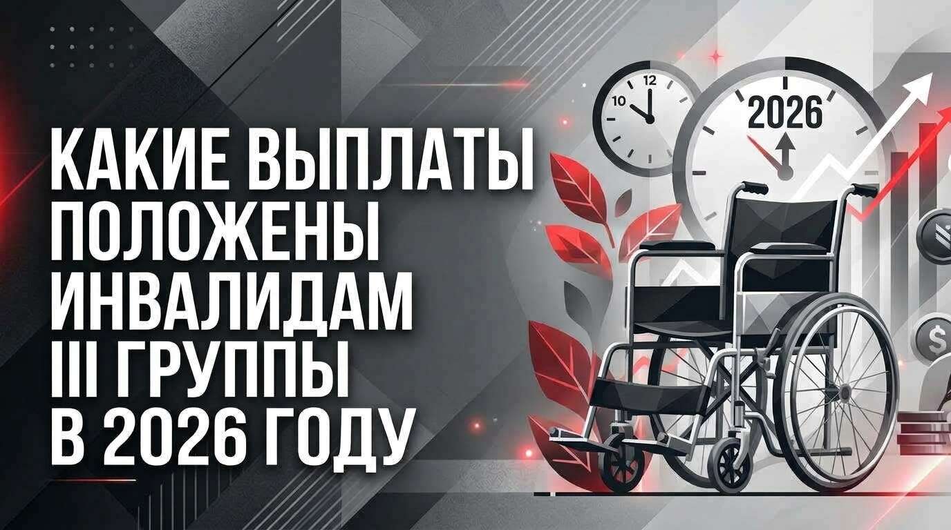 Какие выплаты положены инвалидам 3 группы
